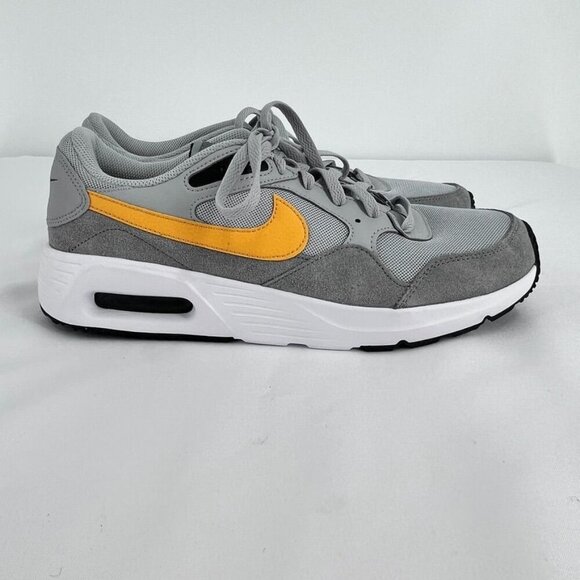 Nike Air Max SC Wolf Grey Yellow Ochre Men's Size 11.5  CW4555-011 - Picture 1 of 16